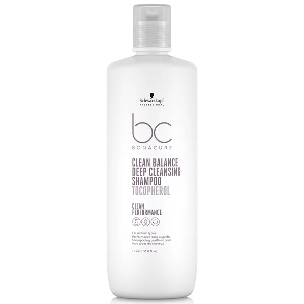 Schwarzkopf BC Clean Balance, szampon głęboko oczyszczający, 1000ml