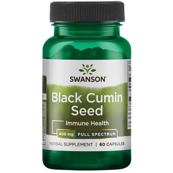 Swanson FS Nasiona czarnego kminu 400mg 60 kaps