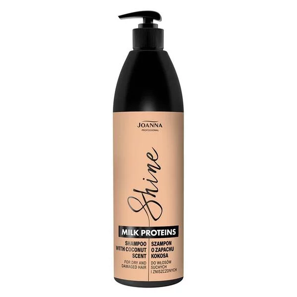 Joanna Professional Proteiny mleczne Szampon o zapachu aromatycznego kokosa 1000 ml