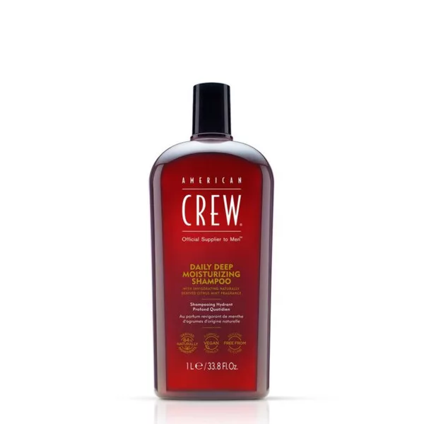 American Crew Deep Moisture, szampon głęboko nawilżający, 1000ml
