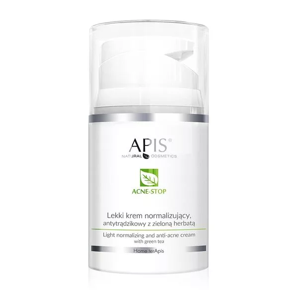 Apis Home terApis Acne-stop, Krem z zieloną herbatą, 50ml