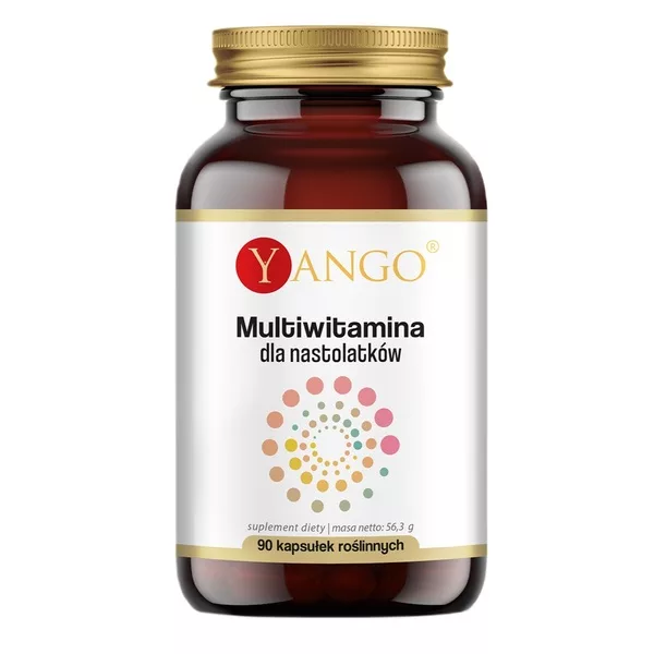 Yango Multiwitamina dla nastolatków suplement diety 90 kapsułek