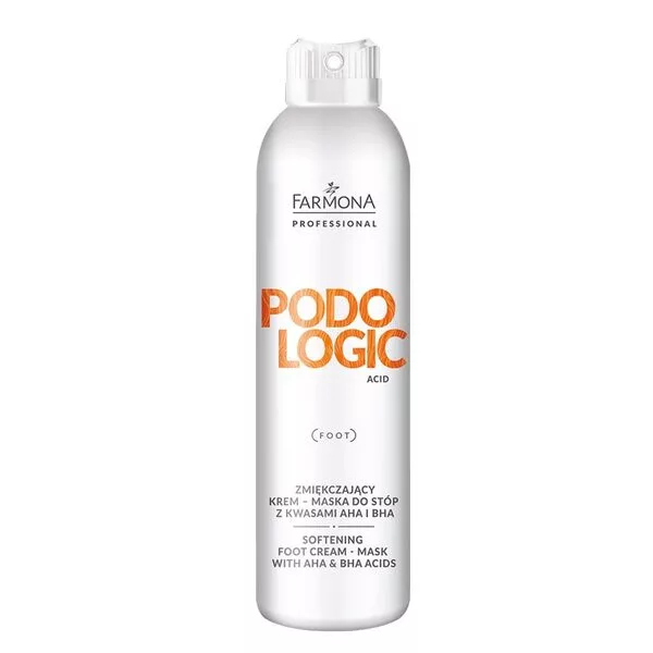 Farmona Professional Podologic Acid, Zmiękczający krem-maska do stóp z kwasami AHA i BHA,, 150ml