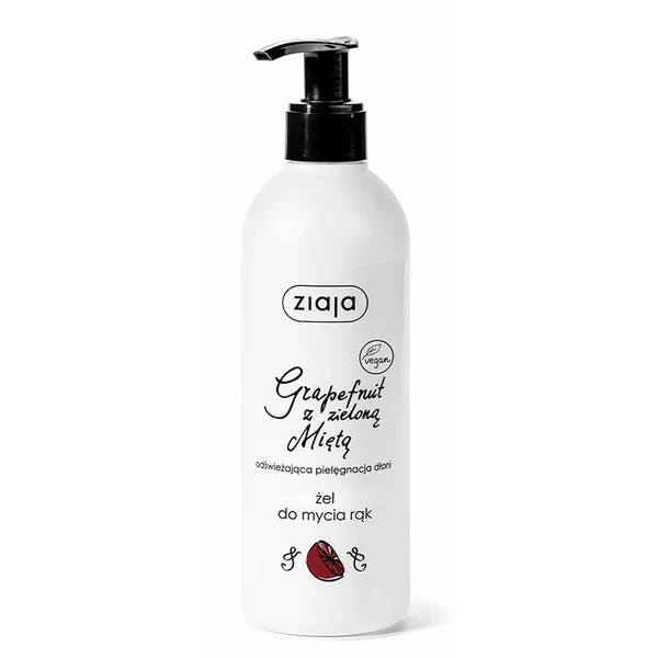 Ziaja, żel do mycia rąk, grapefruit z miętą, 270ml