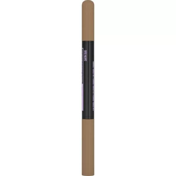 Maybelline New York Express Brow, dwustronna kredka do brwi Dark Blonde, 0.71g