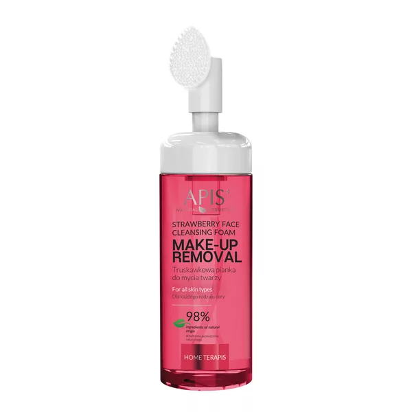 Apis Home Terapis, truskawkowa pianka do mycia twarzy, 150ml