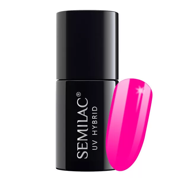 Semilac SemiBeats by Margaret, lakier hybrydowy, 7ml, 517 Neon Pink