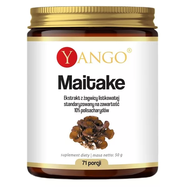 Yango Maitake ekstrakt 10% polisacharydów suplement diety 50g