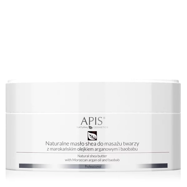 Apis Regeneration, Naturalne masło shea do masażu twarzy, 100g
