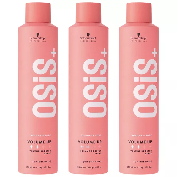 Schwarzkopf OSIS+ Volume Up, spray dodający objętości, wielopak, 3x300ml