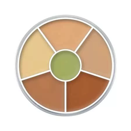 Kryolan, Dermacolor Camouflage Rainbow Set, paleta kamuflaży, 40g, odcień 05