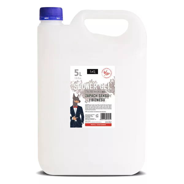 LaQ Zapach seksu i biznesu, żel pod prysznic, 5000ml