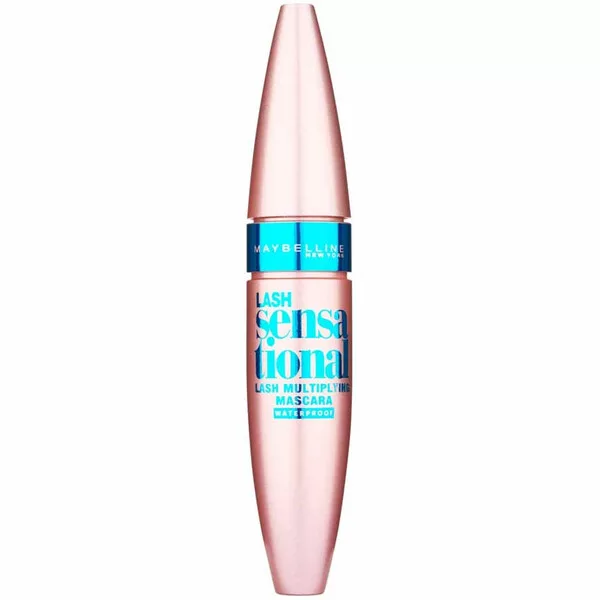 Maybelline New York Lash Sensational Waterproof, wodoodporny tusz do rzęs Black, 9.4ml