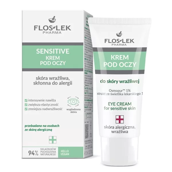 FlosLek Sensitive krem pod oczy do skóry wrażliwej 30ml