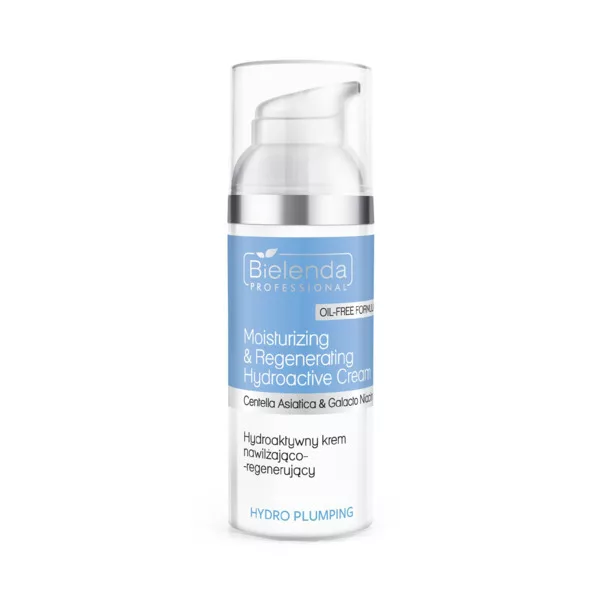 Bielenda Professional Is Hydro Plumping, hydroaktywny krem nawilżająco-regenerujący, 50ml