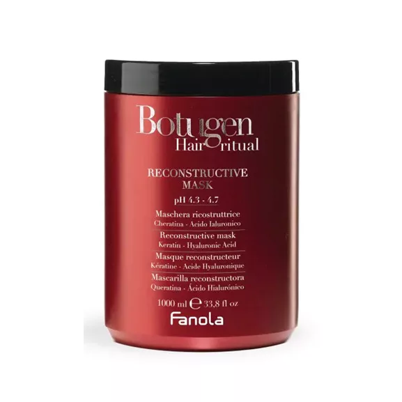 Fanola Botugen Reconstructive, maska rekonstruująca do włosów zniszczonych i łamliwych, 1000ml