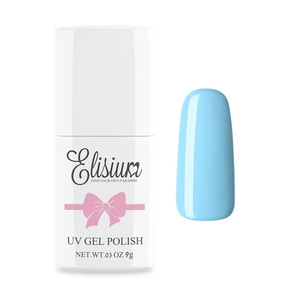 Elisium, lakier hybrydowy 060 Velvet blue, 9g