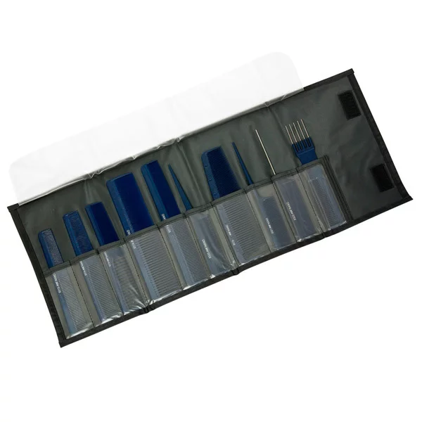 Fox Nano, grzebienie w etui, zestaw 10 szt.