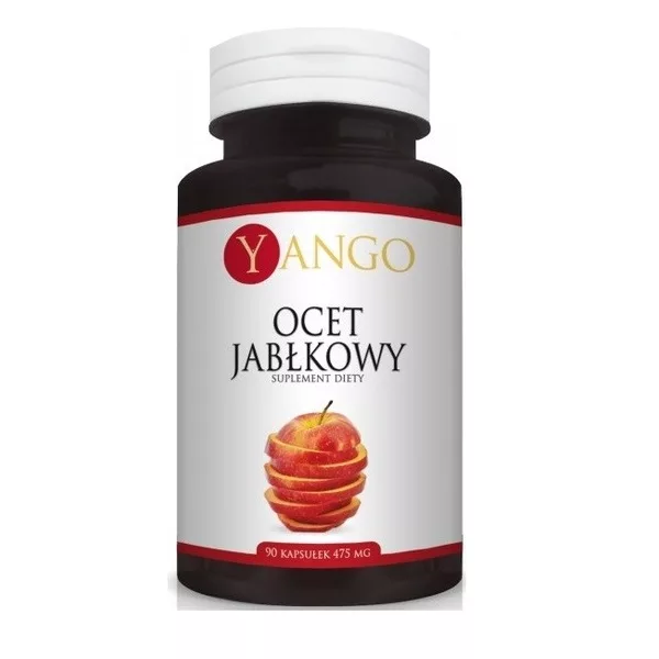 Yango Ocet Jabłkowy 475mg suplement diety 90 kapsułek