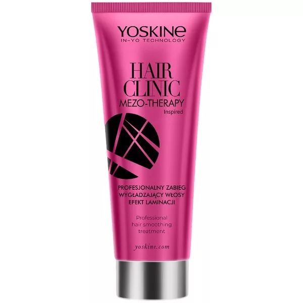 Yoskine Hair Clinic Mezo-Therapy profesjonalny zabieg wygładzający włosy - efekt laminacji 200ml