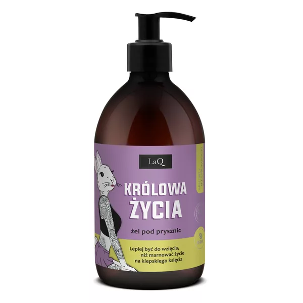 LaQ Niezapominajka, królowa życia, żel pod prysznic dla kobiet, 500ml
