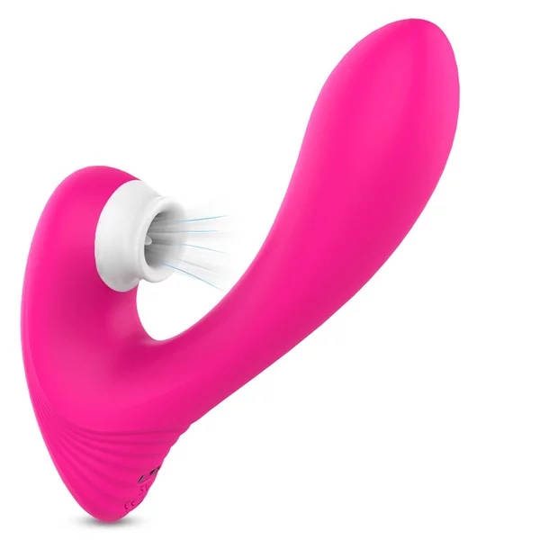 S-Hande Dawn stymulator łechtaczki z 9 trybami wibracji Red Rose