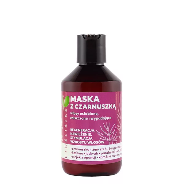 Bioelixire, maska do włosów słabych i wypadających, 300ml