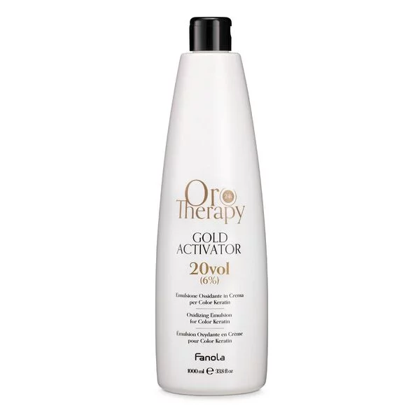 Fanola Oro Therapy, kremowy aktywator 20 vol. 6%, 1000ml