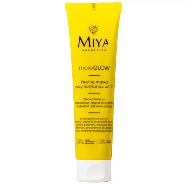 Miya moreGLOW, peeling-maska enzymatyczna z wit. C, 60ml