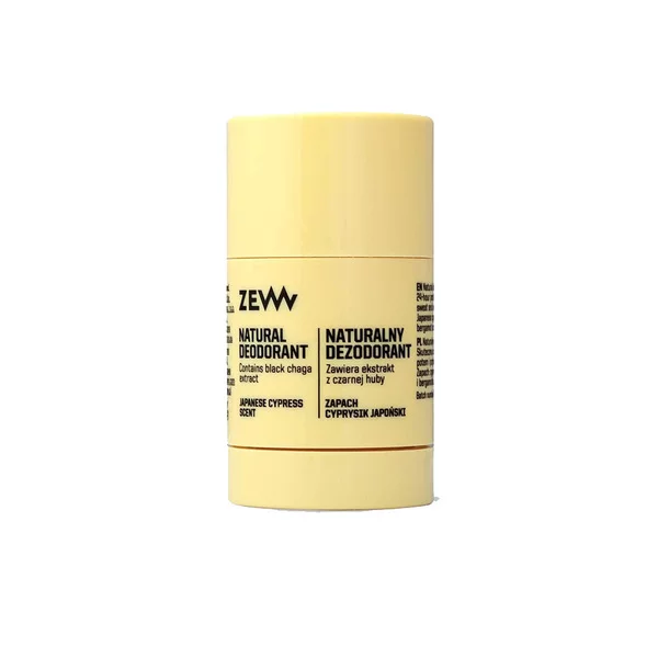 ZEW for Men Cyprysik Japoński, naturalny dezodorant w sztyfcie, 30ml