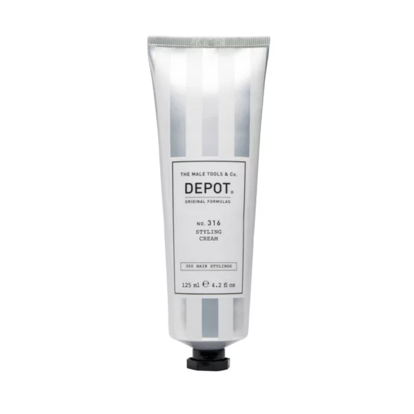 Depot No.316, Styling Cream, krem do stylizacji włosów o średnim utrwaleniu, 125ml