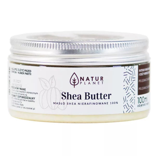 NaturPlanet, maslo shea nierafinowane, 100ml