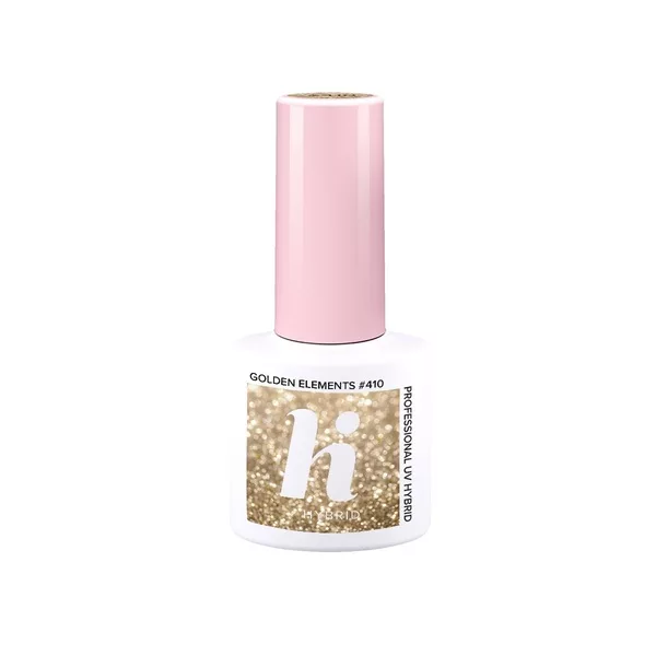 hi hybrid, lakier hybrydowy, 5ml, #410 Golden Elements