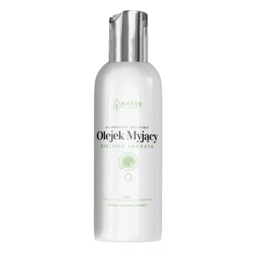 Naturplanet olejek myjący, zielona herbata, demakijaż olejowy, 150ml