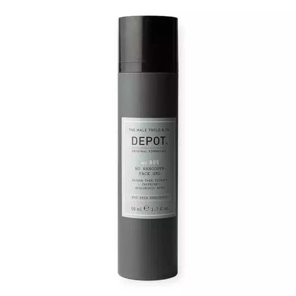 Depot No.805, żel nawilżający i orzeźwiający skórę twarzy z ekstraktem z baobabu i kofeiną, 50ml