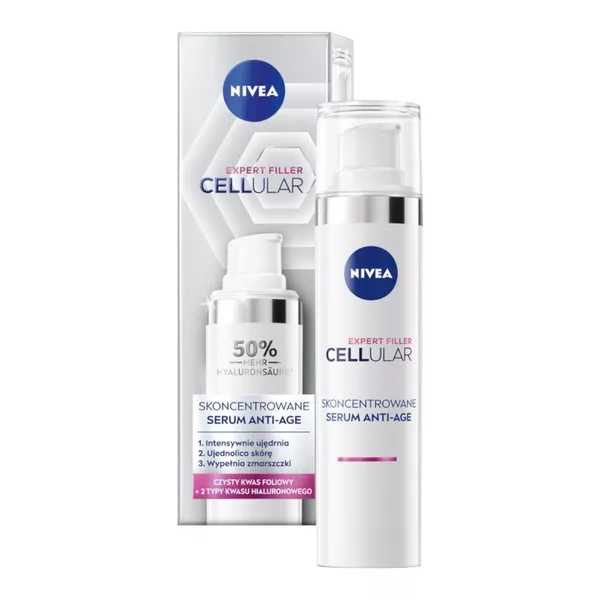 Nivea Cellular Expert Filler serum przeciwzmarszczkowe z kwasem hialuronowym 40ml