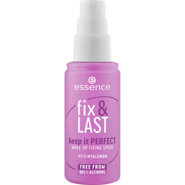 Essence Fix & Last Keep It Perfect Make-Up Fixing Spray, spray utrwalający makijaż, 50ml