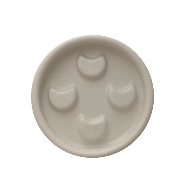 Mohani Lunula mydelniczka ceramiczna szara