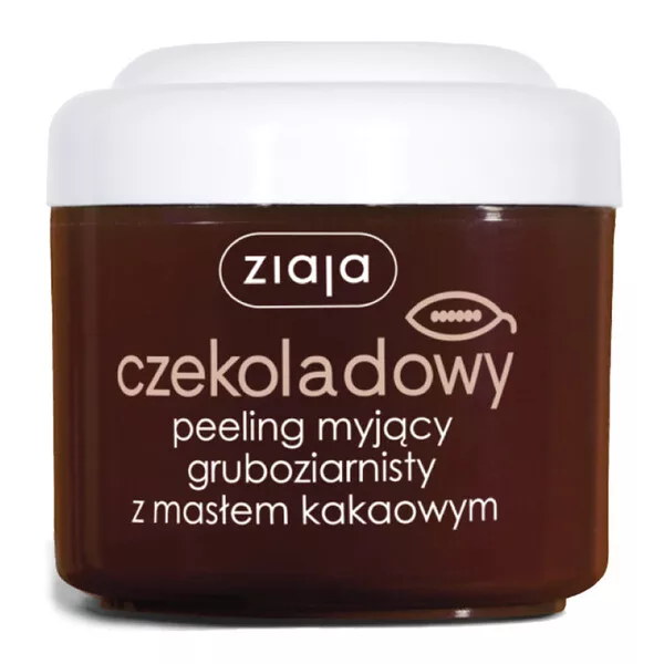 Ziaja Masło kakaowe, czekoladowy peeling do ciała, 200ml