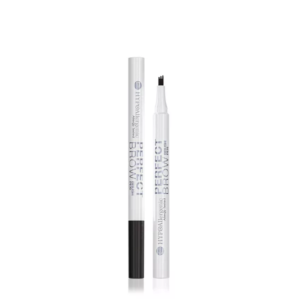 Bell HYPO Perfect Brow Brush Pen, flamaster do brwi z grzebyczkiem, 03, 1,4g