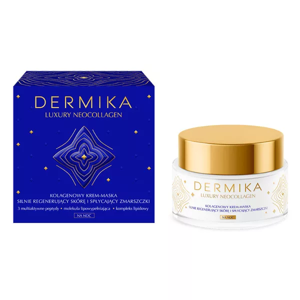 Dermika Luxury Neocollagen Kolagenowy Krem-Maska Na Noc, 50ml