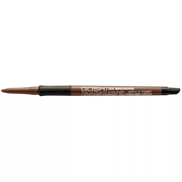 Gosh automatyczna kredka do oczu, 03 Brownie