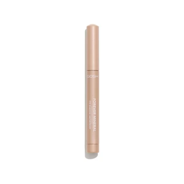 Gosh Forever Mineral, cień do powiek w sztyfcie wodoodporny, 003 Golden Brown, 1.4g