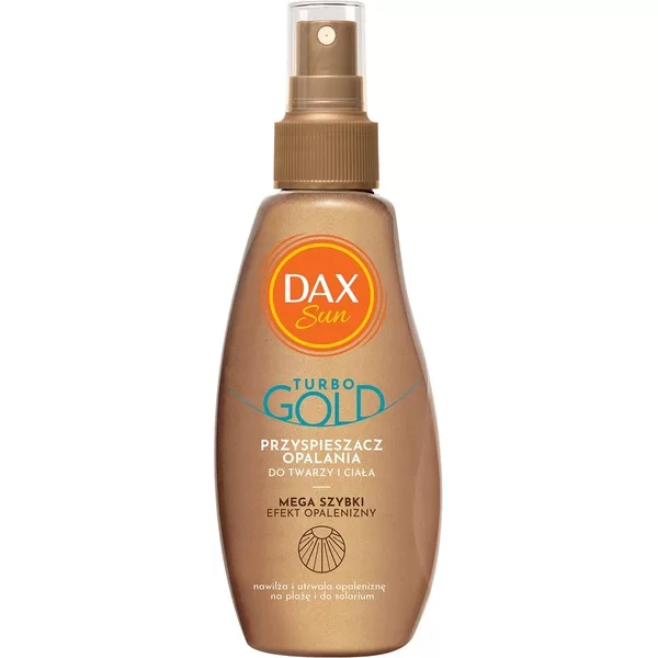 Dax Sun Turbo Gold Przyspieszacz opalania do twarzy i ciała z olejem buriti 200ml
