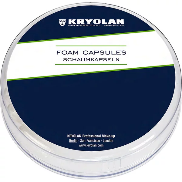Kryolan, Foam Capsules, sztuczna piana teatralna w kapsułkach, ref.01230/00