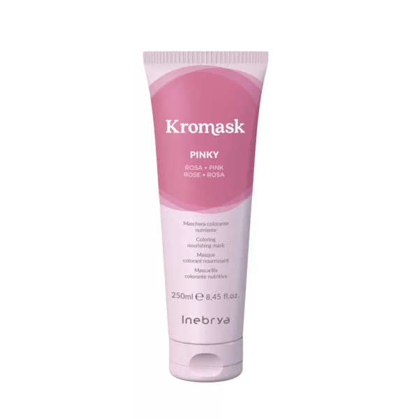 Inebrya Kromask, maska odświeżająca kolor, pinky, 250ml