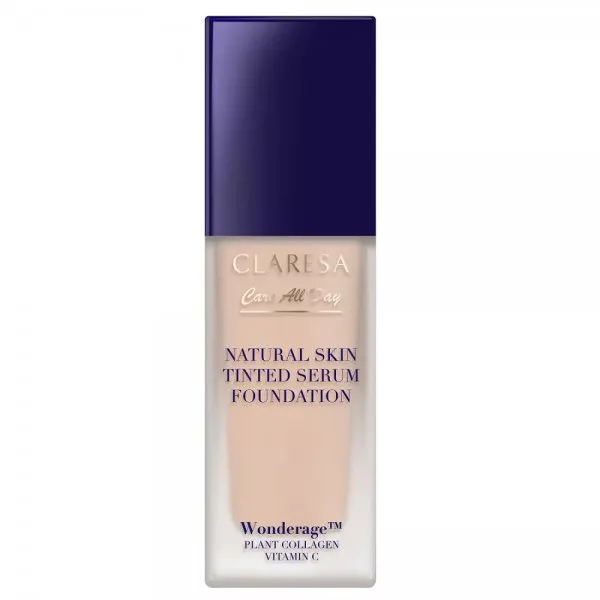 Claresa Natural Skin Tinted Serum Foundation podkład-serum z naturalnym wykończeniem 1C Light Cool 32ml