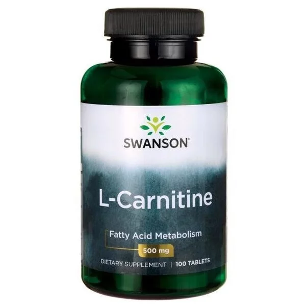 Swanson L-karnityna 500mg 100 tabl