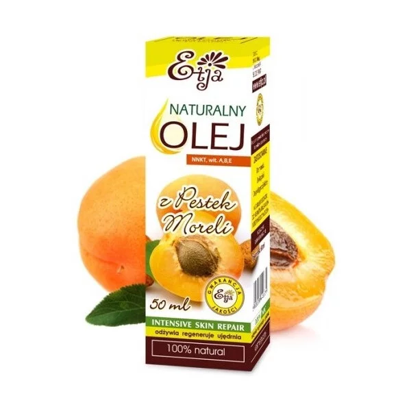 Etja Naturalny olej kosmetyczny z Pestek Moreli 50ml