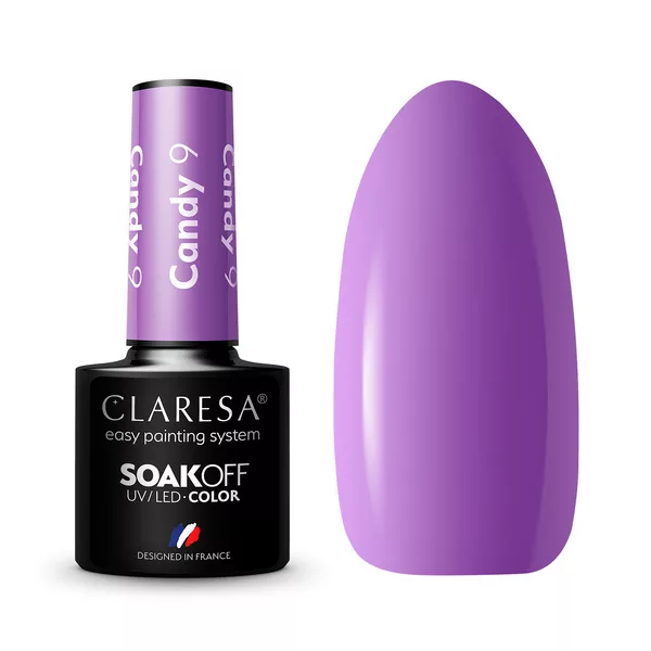 Claresa, Lakier hybrydowy, CANDY 9, 5g